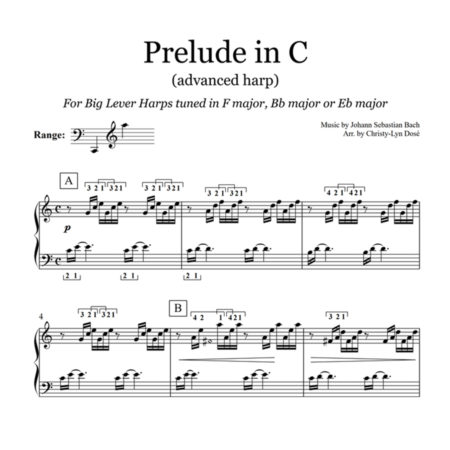 Prelude in C Course – Learning the Harp