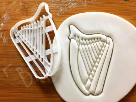 Harp Cookie Cutter