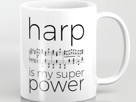 Coffee Mug - Harp is my Super Power