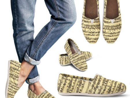Canvas Shoes: Sheet Music