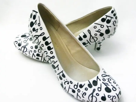 Music Note Heels