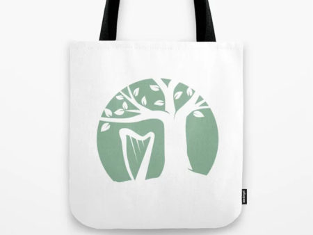Learning the Harp Tote Bag