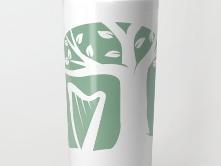 Learning the Harp Travel Mug