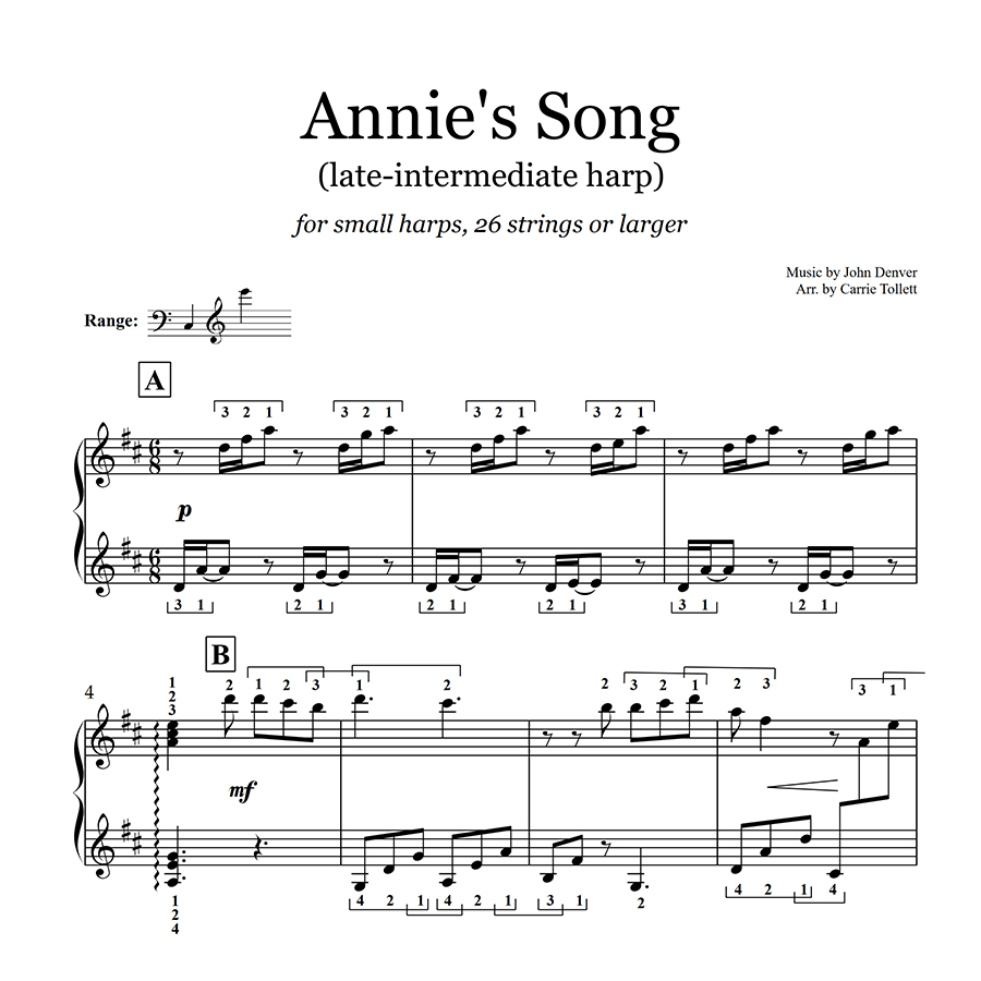 Annie's Song (Late-Intermediate) Course - Image 2