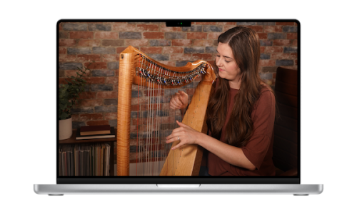 Harp Beginnings 2 Skills Video Carrie 3