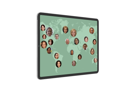 Interactive and encouraging online community bonus mockup