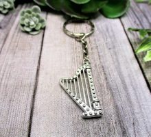 Iron Harp Keychain V1
