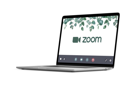 Practice Together Zoom Sessions Macbook Mockup